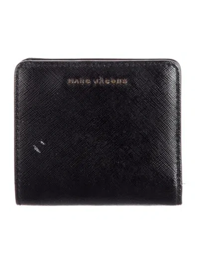 Pre-owned Marc Jacobs Leather Wallet In Neutral