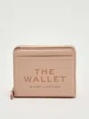 Marc Jacobs Leather Wallet In Pink