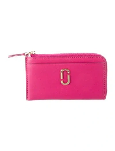 Pre-owned Marc Jacobs Leather Wallet In Pink