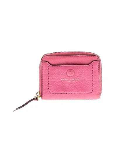 Pre-owned Marc Jacobs Leather Wallet In Pink