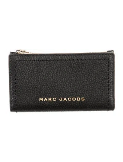 Pre-owned Marc Jacobs Leather Wallet W/ Tags In Black