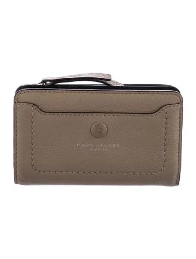 Pre-owned Marc Jacobs Leather Wristlet In Black/neutrals