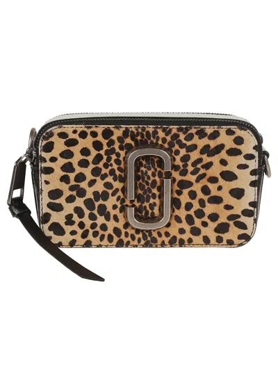 Marc Jacobs Leopard Print Calf Hair Crossbody Bag