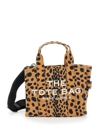 Marc Jacobs Medium Tote Bag With Cheetah Print In Leopard Print
