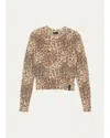 Marc Jacobs Leopard-print Cotton Sweater In Multi