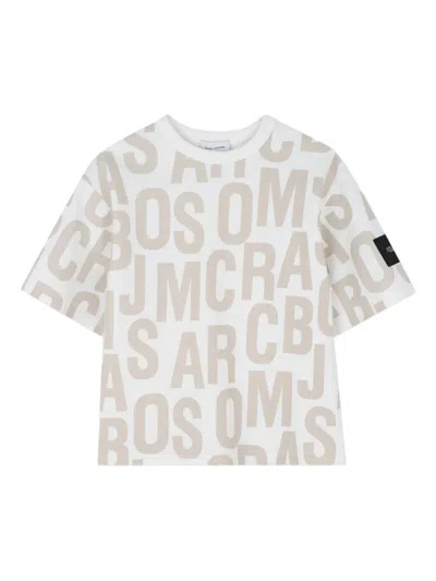Marc Jacobs Letter-graphic T-shirt In Neutral