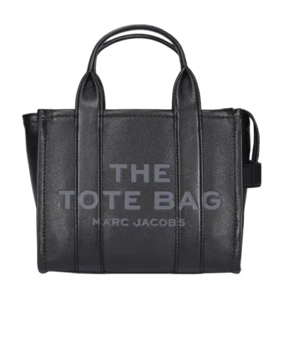 Marc Jacobs Letter Logo Shoulder Bag In Black