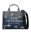 Marc Jacobs The Denim Medium Rip And Repair Tote Bag In Black