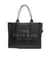 Marc Jacobs Lettering Shoulder Bag In Black