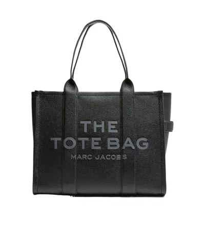 Marc Jacobs Lettering Shoulder Bag In Black