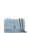 Marc Jacobs Light Blue Slim Dual Small Shoulder Bag In Blue