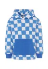 Marc Jacobs Blue Sweatshirt For Boy With Logo In Light Blue