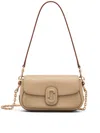 Marc Jacobs The Clover Shoulder Bag In Smooth Leather In Light Brown