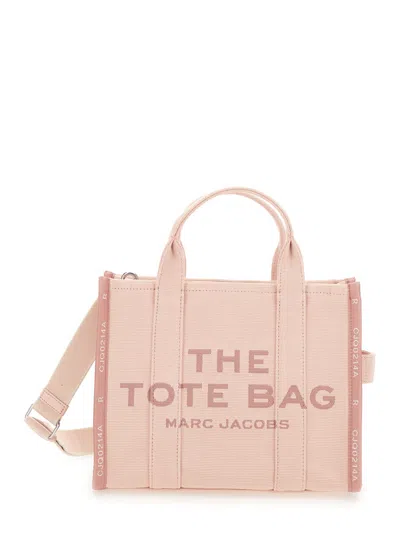 Marc Jacobs Light Pink The Jacquard Medium Tote Bag