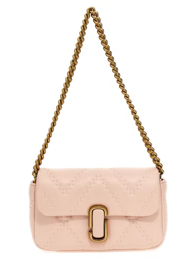 Marc Jacobs Logo Embroidered Bag In Light Pink
