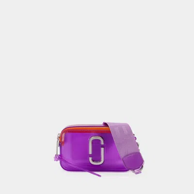 Marc Jacobs Lilac Pvc The Snapshot Crossbody Bag
