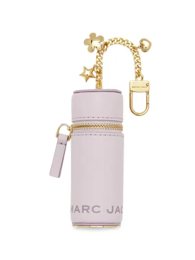 Marc Jacobs Lipstick Case Bag Charm In Purple