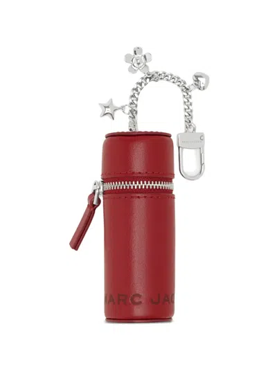 Marc Jacobs Lipstick Case Bag Charm In Red