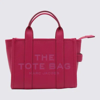Marc Jacobs Lipstick Pink Leather The Mini Tote Bag In Purple