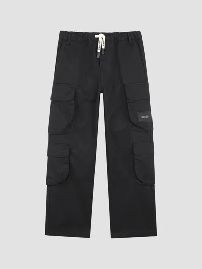 Marc Jacobs Little Boy's & Boy's Cargo Cotton Trousers In Black