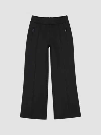 Marc Jacobs Little Girl's & Girl's Embellished Flower Appliqué Sweatpants In Black