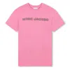 Marc Jacobs Little  Kids Logo Print Jersey T-shirt Dress In Pink