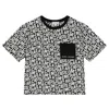 Marc Jacobs Little  Kids Monogram Logo Cotton T-shirt In Multi
