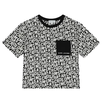 Marc Jacobs Little  Kids Monogram Logo Cotton T-shirt In Multi