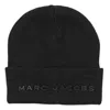 Marc Jacobs Little  Knitted Beanie In Black