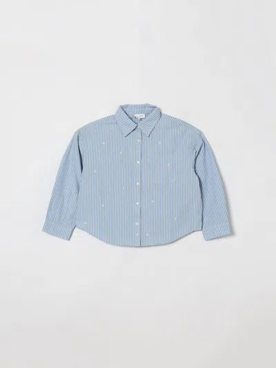 Marc Jacobs Little  Shirt Kids Color Denim In Blue
