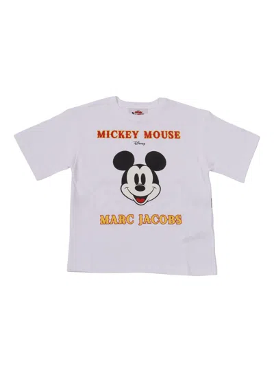 Marc Jacobs Little  Tee Shirt In White