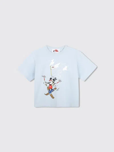 Marc Jacobs Little  T-shirt Kids Color Gnawed Blue