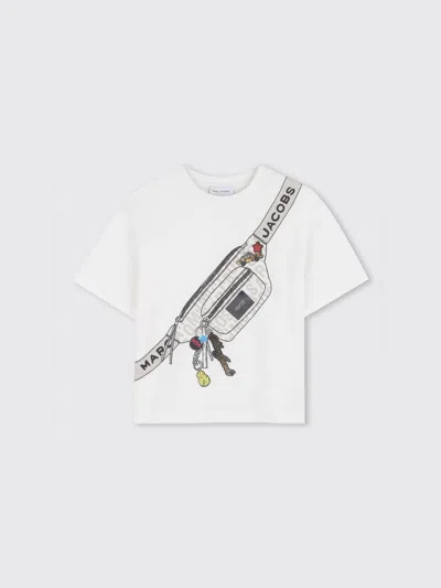 MARC JACOBS LITTLE MARC JACOBS PRINTED COTTON T-SHIRT,I48918001