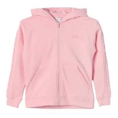 Marc Jacobs Little  Zip Up Top Hoodie In Pink