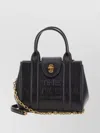 Marc Jacobs Lock Crossbody Chain Handle In Black