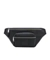 Marc Jacobs Logo-appliqué Leather Belt Bag In Black