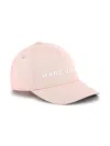 Marc Jacobs Logo-appliqué Cap In Pink