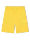 Marc Jacobs Logo-appliquéd Bermuda Shorts In Yellow