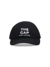 Marc Jacobs Women Logo Cotton Baseball Cap In Black
