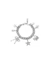 Marc Jacobs Cats Out Of The Bag Charm Chain Bracelet In White