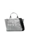Marc Jacobs Logo Canvas Mini Bag In Gray