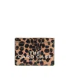 Marc Jacobs Logo Card Holder In Brown