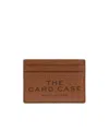 Marc Jacobs Leather Card Holder In Brown