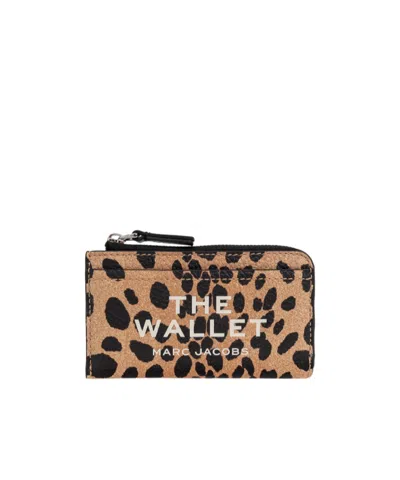 Marc Jacobs The Cheetah Wallet In Black