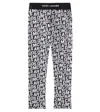 Marc Jacobs All-over Logo Leggings In Black