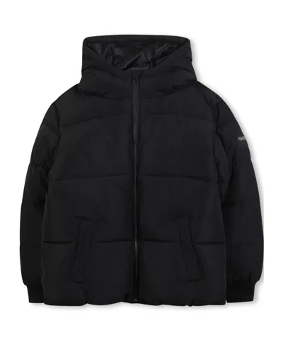Marc Jacobs Logo Cotton Jacket In Black