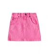 Marc Jacobs Jacquard Monogram Mini Skirt (4-12+ Years) In Pink