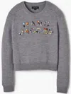 Marc Jacobs Logo-embellished Jumper In Grey