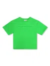 Marc Jacobs Logo-embossed Crew-neck T-shirt In Green