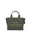 Marc Jacobs Logo Embossed Small Tote Bag In Green